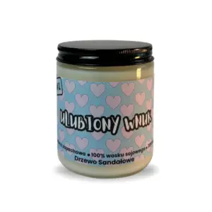 chuj bombki strzelił Świeca sojowa 200ml (kopia)