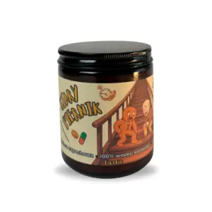 chuj bombki strzelił Świeca sojowa 200ml (kopia)